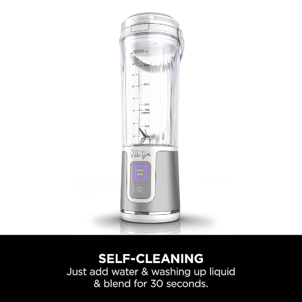 image 1 of Ninja Blast Cordless Portable Blender in White BC151UKWH | White | White | 1