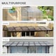 image 5 of Outsunny 14 Pieces Twin-Wall Greenhouse Polycarbonate Sheets, 121 x 61 x 0.4cm
