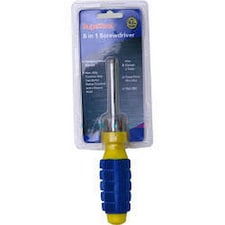 SupaTool Pozi, Slotted Multi-Screwdriver - Blue/Yellow - 23cm x 4cm