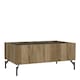 image 1 of Kendall Coffee table with 2 Drawers Oak and Black