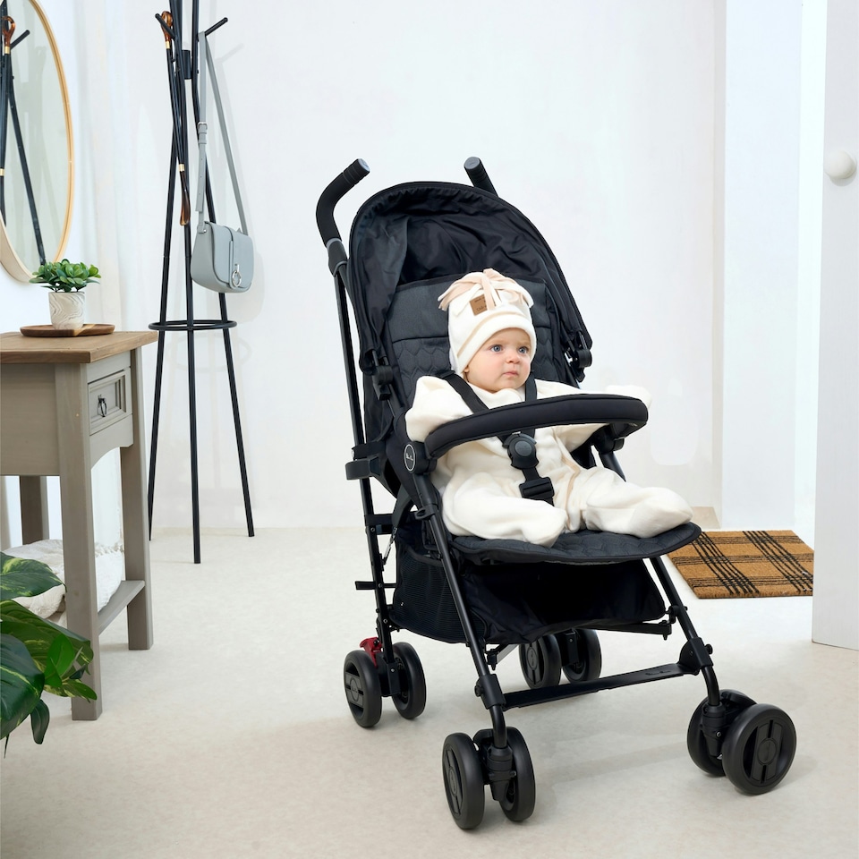 image 1 of Clair de Lune Star Fleece Wrap Blanket 0-6 Months - Cream