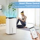 image 5 of COSTWAY Smart Dehumidifier Home 50L/Day WiFi Enabled White