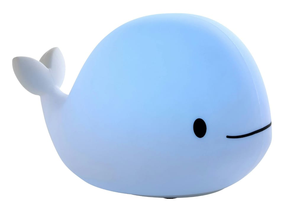 image 1 of EGLO Castellino Whale Night Light Table Lamp for Kids