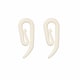 image 3 of Curtain Hooks (25 pack) | White