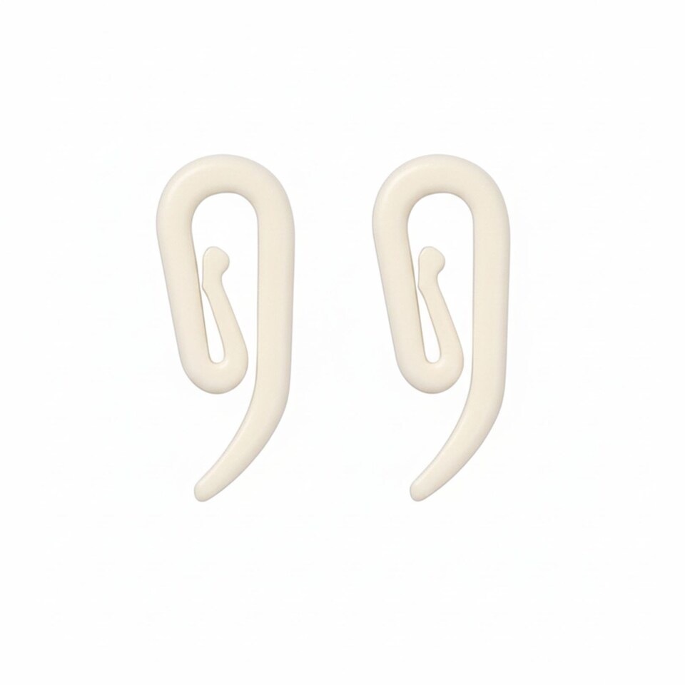 image 1 of Curtain Hooks (25 pack) | White
