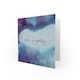 image 2 of Abstract Heart Watercolour Sympathy Card