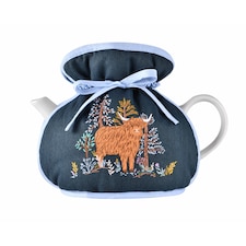 Ulster Weavers Connie the Cow Tea Cosy - Muff Navy