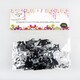image 6 of 4 x 14g Black 21st Birthday Confetti
