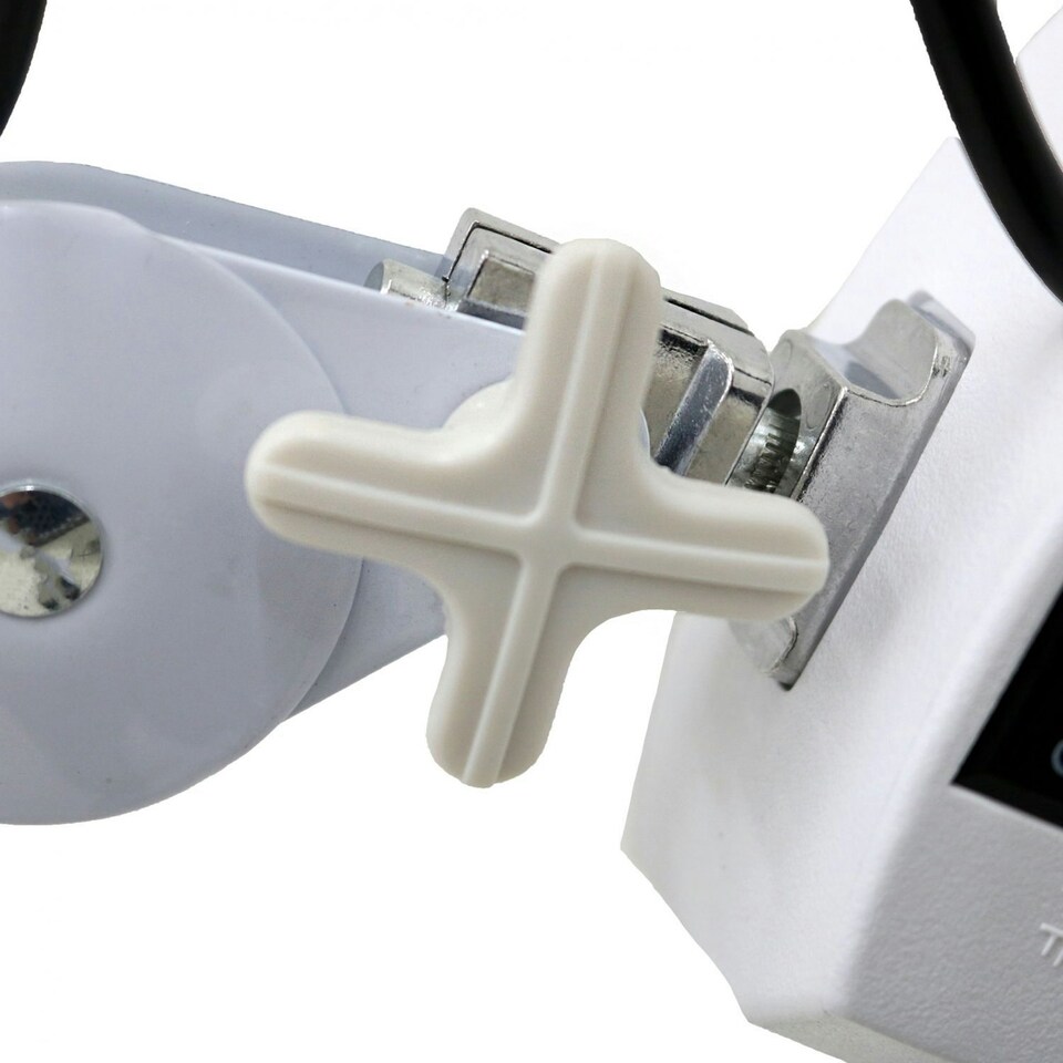image 1 of Oypla Floor Standing Magnifier Lamp with 5x Magnification