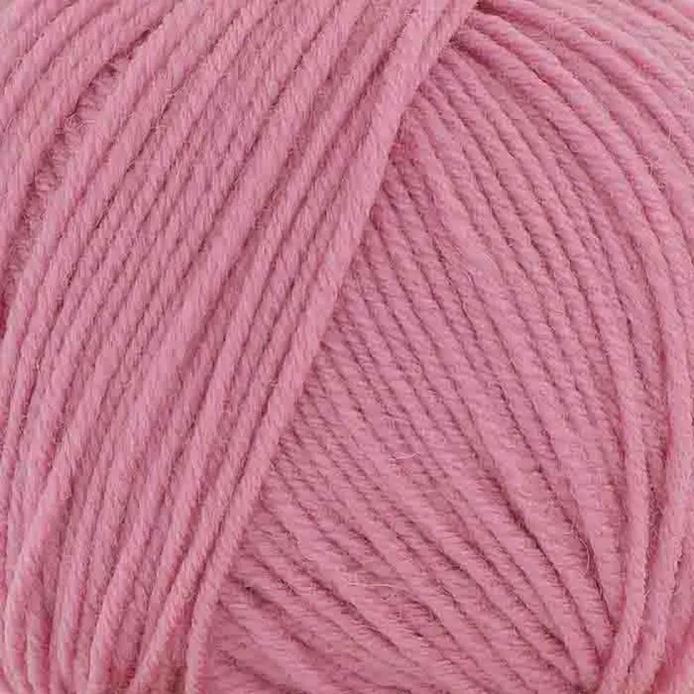 King Cole Pink Luxury Merino DK Yarn (Value Pack 12 x 50g Balls) For Crochet, Knitting - 140m per ball