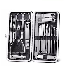 19 in 1 Set Stainless Steel Manicure Pedicure Professional Nail clipper Kit