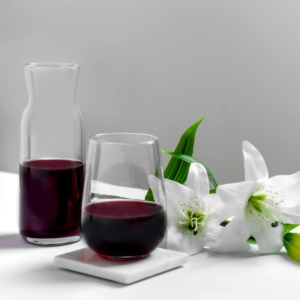 image 1 of LAV Gaia Extra Large Stemless Wine Glasses - 590ml - Clear - Pack of 6 Clear