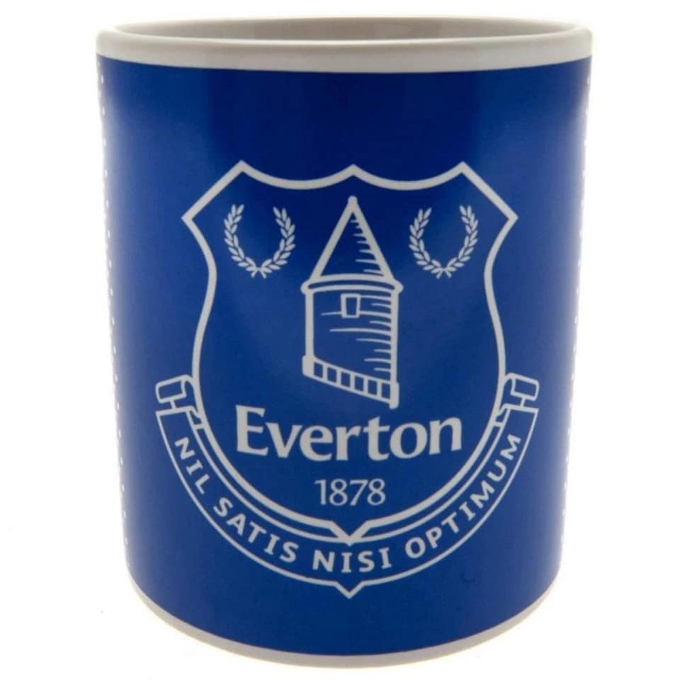 image 1 of Everton FC Fade Crest Mug - Blue/White - One Size