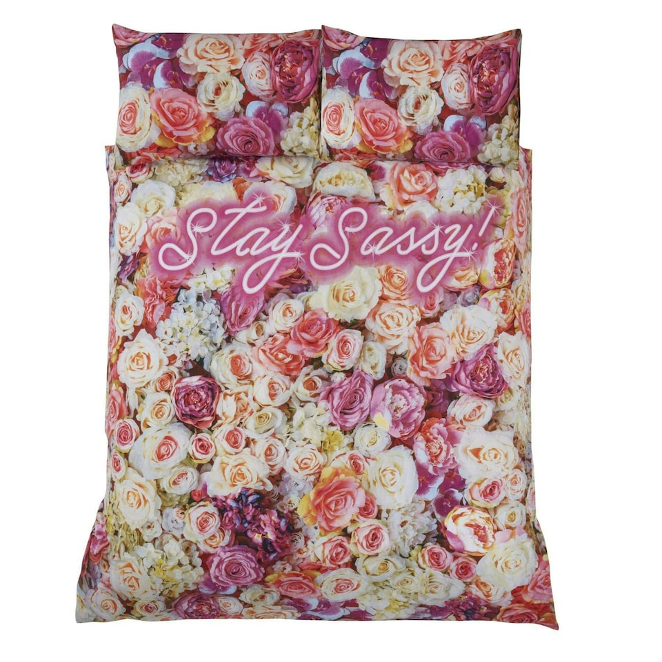 image 1 of Stay Sassy Duvet Cover Set - King