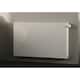 image 1 of 500mm (H) x 1000mm (W) - White Horizontal Flat - Type 22 - Radiator (Madrid) - Double Convector - (0.5m x 1.0m) - Depth 105mm