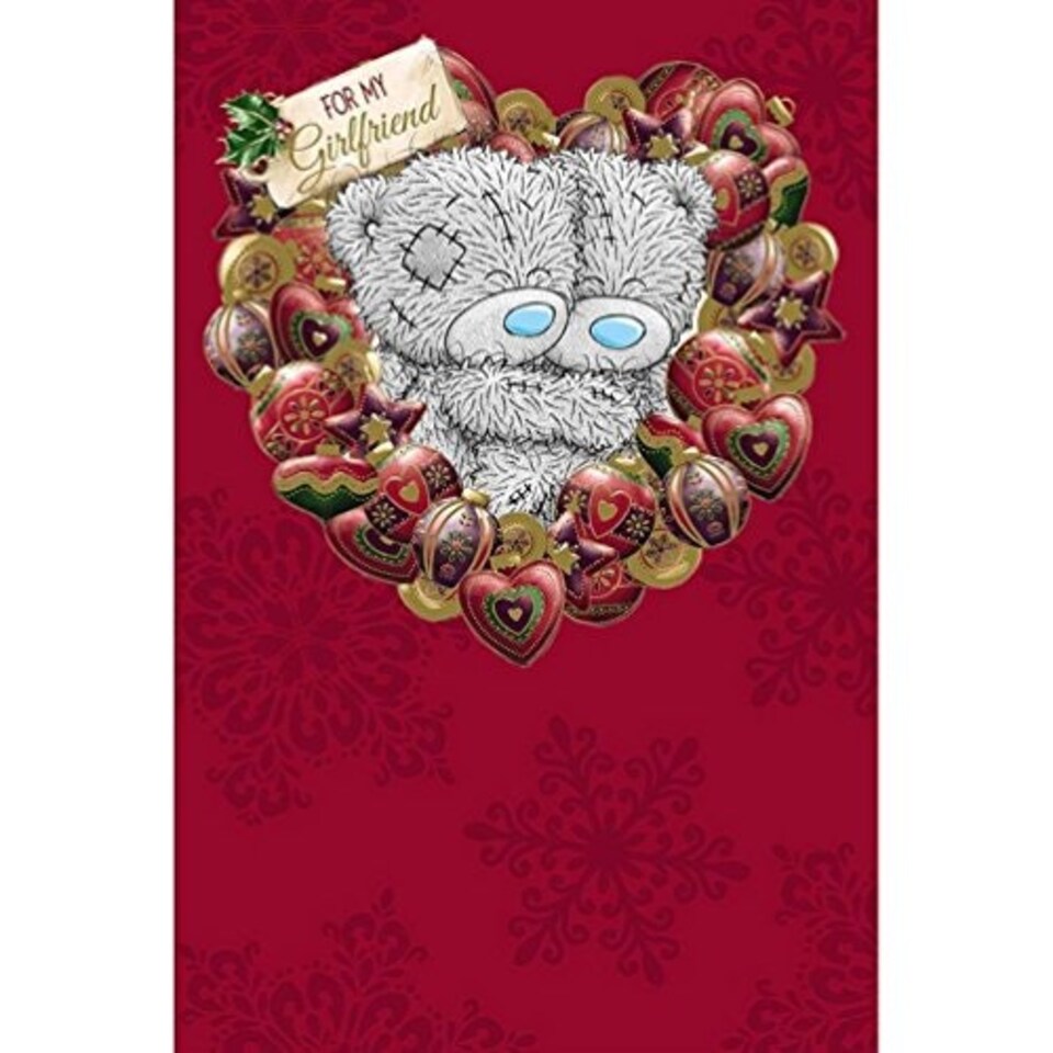 image 1 of Girlfriend Me to You Bear Christmas Card