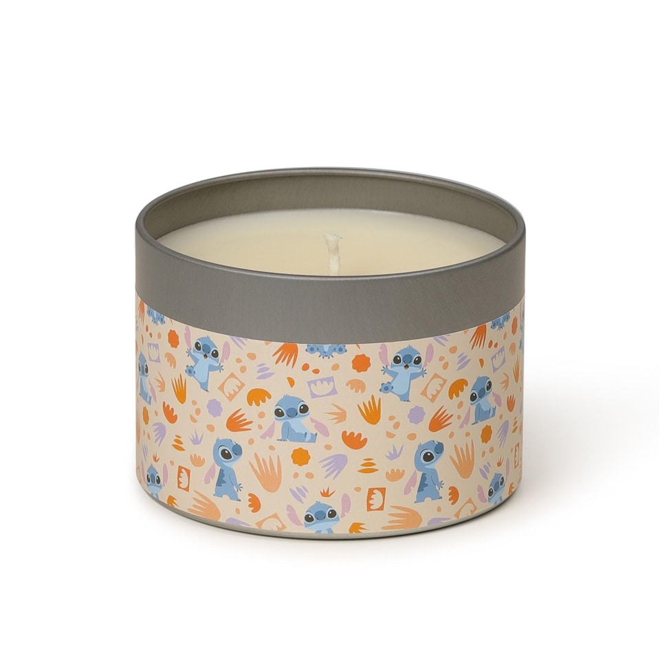 image 1 of Disney Lilo & Stitch Tin Candle - White Gardenia & Coconut