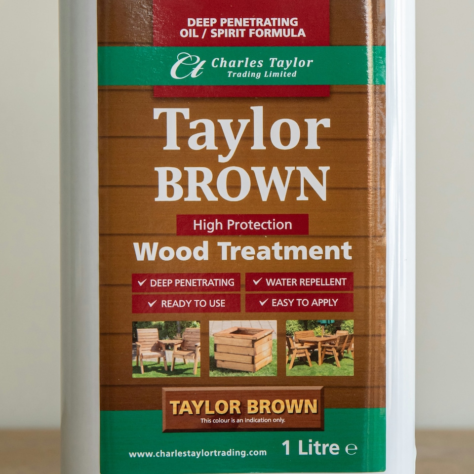 image 1 of 1 litre Wood Preservative for Hand Made Wooden Garden Furniture