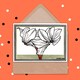image 3 of Cyclamen Julie De Graag Art Blank Just to Say Card