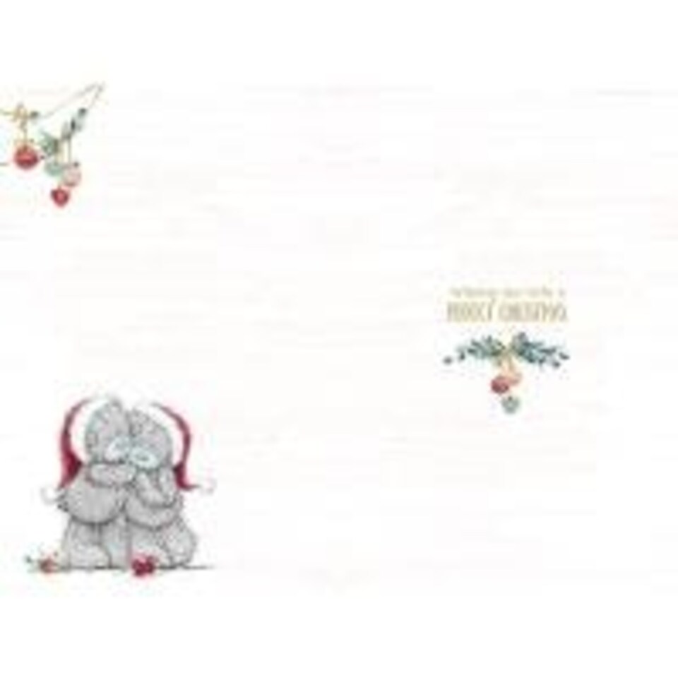 image 1 of Brother & Partner Me to You Bear Christmas Card