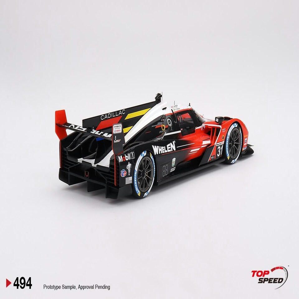 image 1 of Cadillac V-Series.R No.31 Whelen Engineering Cadillac Racing 2023 IMSA Sebring 12hrs Winner 1:18 Scale TSM TS0494