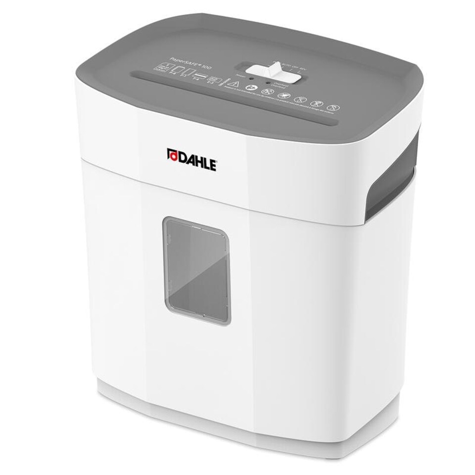 Dahle PS100 Papersafe Cross Cut Shredder P4 12 Litre 5 Sheet Grey D10016609