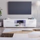 image 5 of Vida Designs Cosmo 2 Door LED TV Unit Entertainment Stand, 160cm, White | White | 1
