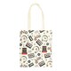 image 1 of Retro Print Shopping Tote bag Multi