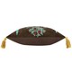 image 3 of Wylder Aritra Embroidered Velvet Multicolour Cushion Cover 30 x 50cm Multi