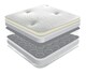 image 4 of Sareer Latex Coil Spring Mattress 4FT | White | Small Double