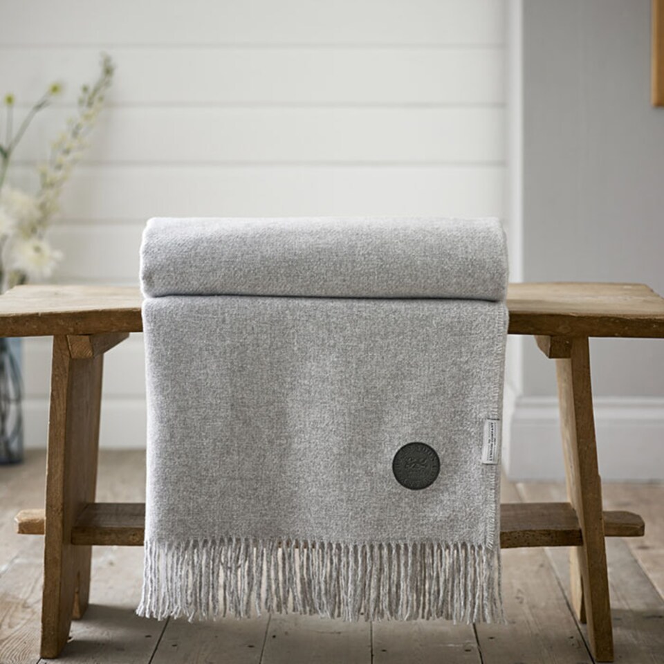 image 1 of Arthington Supersoft Yarn Dyed Jacquard Throw