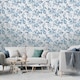image 2 of Holden Decor Garden Bird Wallpaper | Blue | Blue | 1