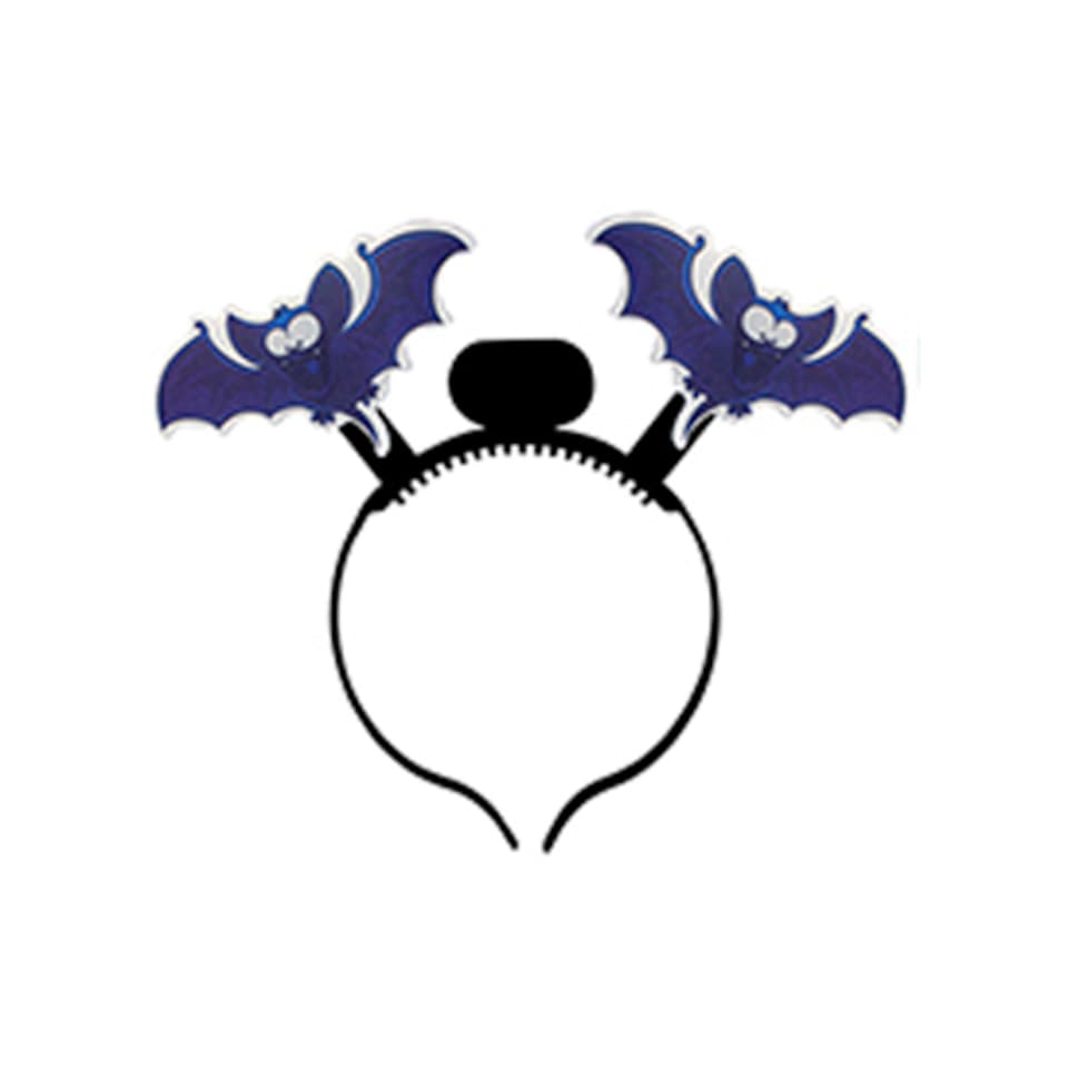 Bat Halloween Light Up Fancy Dress Head Bopper Headband