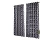 image 3 of Skandi Eyelet Curtains - Navy - 167 cm x 229 cm