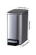 image 6 of Living and Home 6L Smudge-Resistant Rubbish Bin With Foot Pedal | Silver