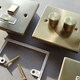 image 6 of SE HOME Satin Brushed Brass Satellite And Isolated Coaxial 1 Gang Socket | Gold | Satin Brass