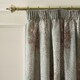 image 2 of Catherine Lansfield Woodland Trees 46x72 Inch Lined Pencil Pleat Curtains Green | Gold | Champagne Gold