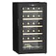 image 1 of 24 Bottles Wine Fridge with Glass Door Digital Touch Screen Control LED Light