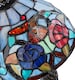 image 4 of Humming Bird Tiffany Lamp with Colourful Stained Glass Shade | Multi