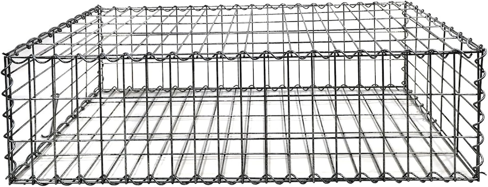 image 1 of Actiasgear Heavy Duty Galfan Coated Gabion Baskets – Retaining Wall & Garden Wire Stone Cages – Easy Assembly with Helical – Multiple Options Available (100cm x 50cm x 30cm)