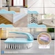 image 2 of Iron Shaped Scrubbing Brush Heavy Duty Stiff Bristle Hand Brush | Multi | Duck Egg Blue | One Size