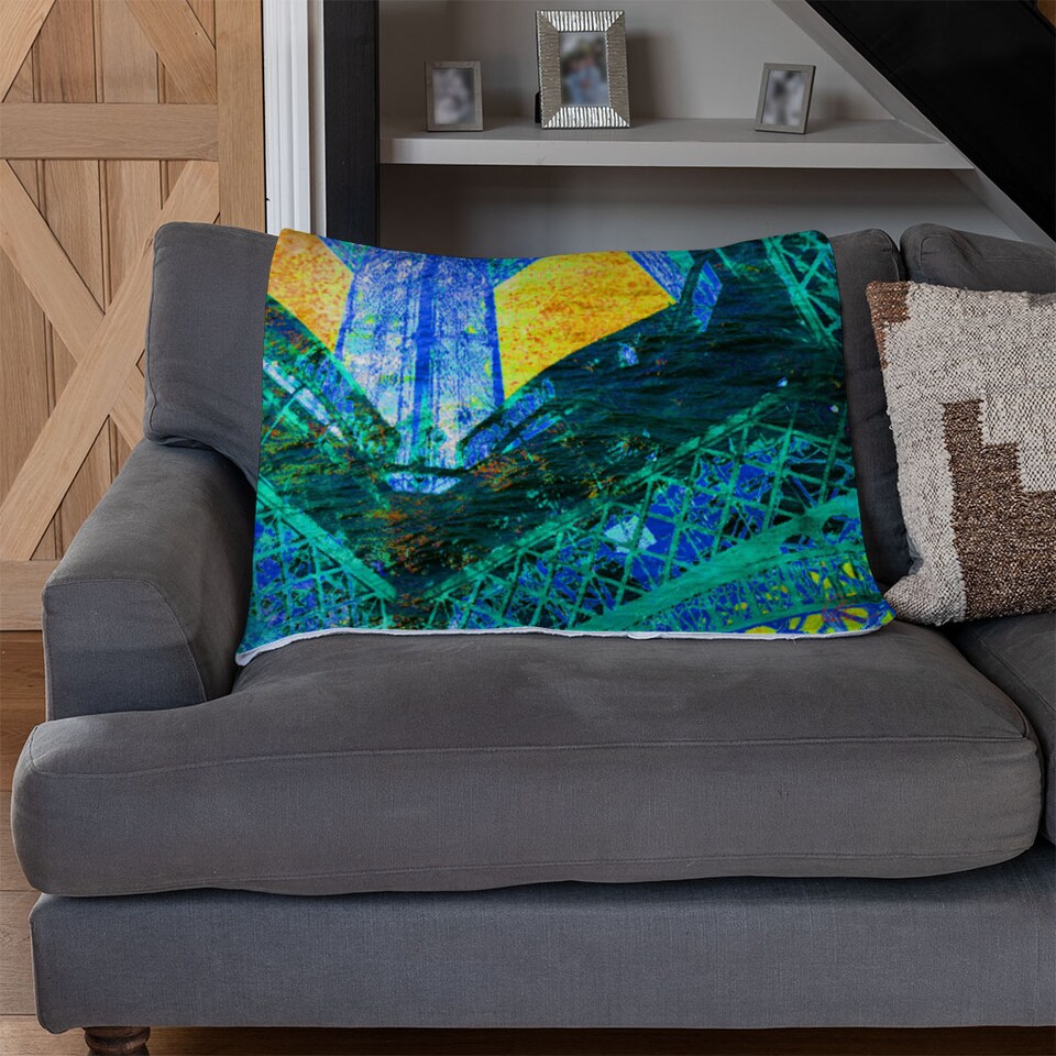 image 1 of Looking Up Blanket | Multi