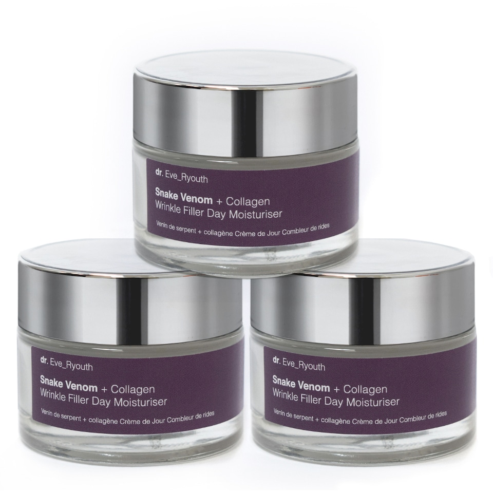 image 1 of Dr. Eve_Ryouth 3 X Snake Venom + Collagen Wrinkle Filler Day Moisturiser 50ml
