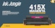 image 1 of Compatible HP 415X Magenta Toner Cartridge Pink