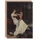 image 1 of Albert Edelfelt Queen Bianca of Namur With Son Art Greeting Card