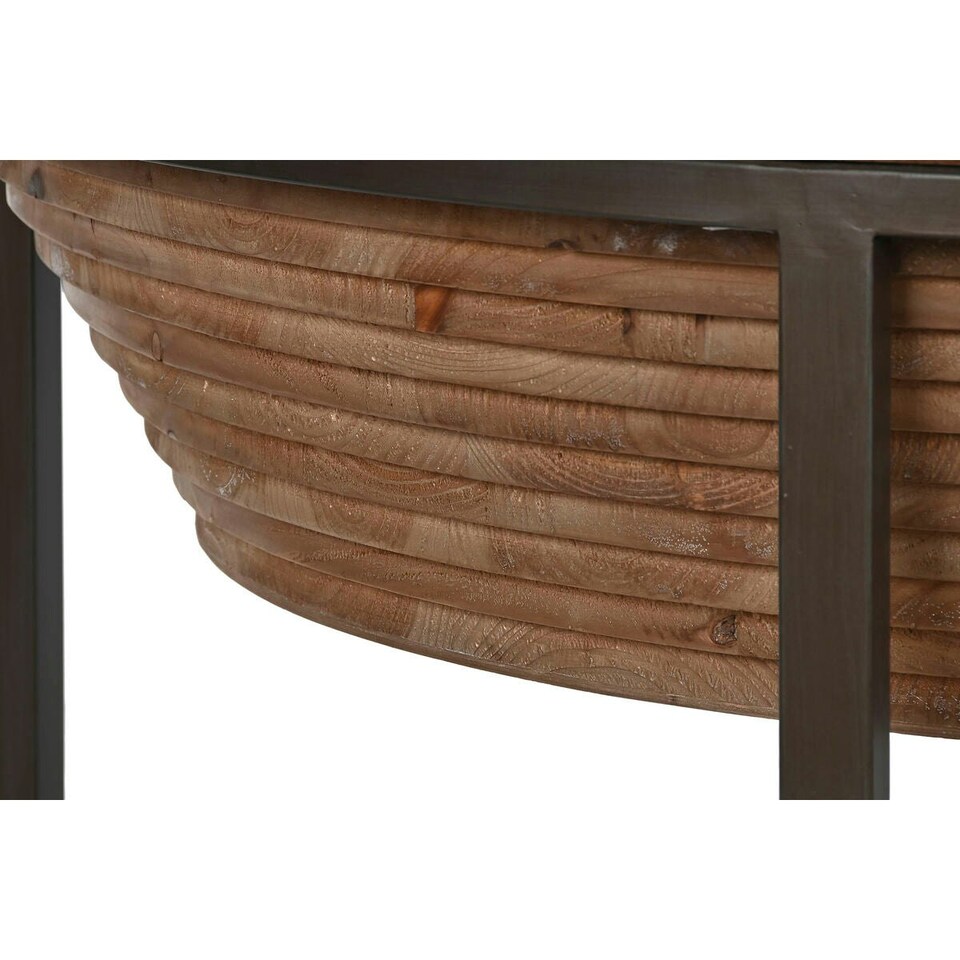 image 1 of Centre Table Home ESPRIT Crystal Fir wood 102 x 102 x 46 cm N/A