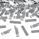 image 3 of Silver Metallic Extra Large Confetti Cannon 80cm