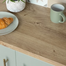 Sticky Back Plastic Ribbeck Oak Wood Effect Kitchen Self-adhesive Vinyl Wrap for Cupboards, Doors and Worktops 67.5cm x 2m - d-c-fix