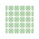 image 1 of Green Extraordinary Boho Chic Summer Design Splash Back | White