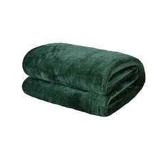 OHS Ultra Soft Blanket Fleece, 150x200cm - Green